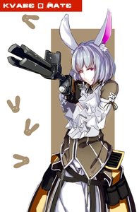 Rating: Safe Score: 0 Tags: animal_ears bunny_ears character_request frills kvaderate oxykoma_(artist) pink_eyes purple_hair short_hair tagme weapon User: (automatic)Anonymous