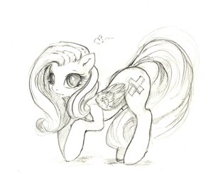 Rating: Safe Score: 0 Tags: animal /bro/ character_request fluttershy mare monochrome my_little_pony my_little_pony_friendship_is_magic no_humans pegasus pony simple_background sketch tagme traditional_media User: (automatic)nanodesu