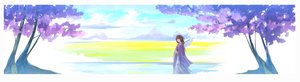 Rating: Safe Score: 0 Tags: arsenixc_(artist) atmospheric brown_hair character_request cloud haibane_renmei halo nature pendant sky stylish sunset tagme tree wings User: (automatic)Willyfox