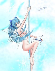 Rating: Explicit Score: 0 Tags: alternate_hairstyle blue_eyes blue_hair bow cirno hater_(artist) long_hair main_page nude panties pole pole_dancing ponytail touhou undressing wings User: (automatic)nanodesu