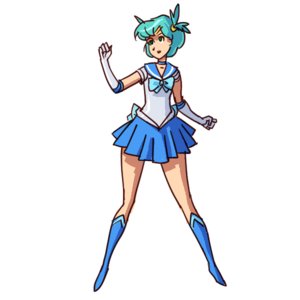 Rating: Safe Score: 0 Tags: 1girl alternate_costume alternate_hair_color bishoujo_senshi_sailor_moon blue_hair boots bow co2_(artist) cosplay elbow_gloves fist gloves green_eyes hairpin mizuno_ami mizuno_ami_(cosplay) parody raised_hand sailor_mercury sailor_mercury_(cosplay) short_hair short_skirt simple_background skirt tiara unyl-chan white_background User: (automatic)Willyfox