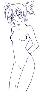 Rating: Questionable Score: 0 Tags: breasts hands_behind_back monochrome nude orikanekoi_(artist) sketch twintails unyl-chan User: (automatic)ii