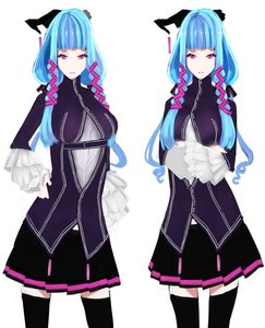 Rating: Safe Score: 0 Tags: blue_hair frills game_sprite horns long_hair luxuria oxykoma_(artist) pink_eyes thighhighs zettai_ryouiki User: (automatic)Anonymous