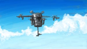 Rating: Questionable Score: 0 Tags: cloud dieselpunk mecha panzermeido_(artist) sky sky-fi tagme User: (automatic)Willyfox