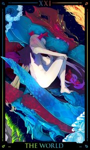 Rating: Explicit Score: 0 Tags: breasts dragon from_behind horns nude oxykoma_(artist) tarot the_world wings User: (automatic)Anonymous