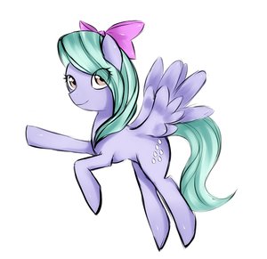 Rating: Safe Score: 0 Tags: animal bow /bro/ flitter my_little_pony no_humans pegasus pony simple_background wings User: (automatic)Anonymous