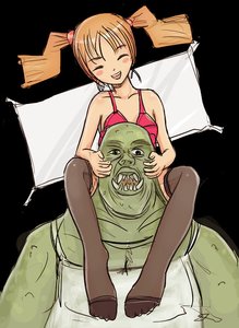 Rating: Safe Score: 0 Tags: ^_^ alternate_costume bikini_top blush blush_stickers closed_eyes dvach-tan green_skin open_mouth orange_hair simple_background sitting_on_person tagme /tan/ teeth thighhighs troll twintails User: (automatic)nanodesu