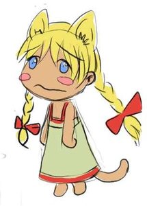 Rating: Questionable Score: 0 Tags: animal_ears blonde_hair blue_eyes blush blush_stickers braid cat_ears chibi sadness slavya-chan tail traditional_clothes twin_braids User: (automatic)timewaitsfornoone