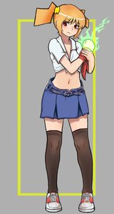 Rating: Safe Score: 0 Tags: 1girl belt dvach-tan fire orange_hair orikanekoi_(artist) photoshop pioneer_tie red_eyes shirt skirt sneakers solo tagme thighhighs tied_shirt twintails zettai_ryouiki User: (automatic)strn