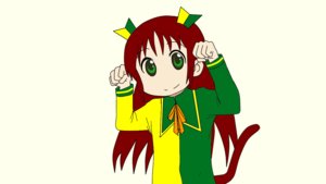 Rating: Safe Score: 0 Tags: banhammer-tan crossover green_eyes hakase long_hair necktie nichijou parody photoshop school_uniform smile style_parody tail transparent_background vector wakaba_colors wakaba_mark User: (automatic)Willyfox