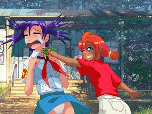 Rating: Questionable Score: 0 Tags: 2girls 3d arsenixc_(artist) blush do_not_want eroge game_cg hands_on_chest hudozhnik-kun_(artist) insect necktie open_mouth panties pioneer pioneer_tie pioneer_uniform purple_hair red_hair shirt shorts skirt smile tears teeth tree t-shirt twintails unyl-chan upskirt ussr-tan wallpaper wink User: (automatic)nanodesu