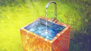 Rating: Safe Score: 0 Tags: background eroge grass highres no_humans outdoors summer washstand water User: (automatic)Anonymous
