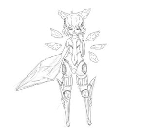 Rating: Safe Score: 0 Tags: alternative bow cirno mask monochrome short_hair sketch touhou wings User: (automatic)Anonymous