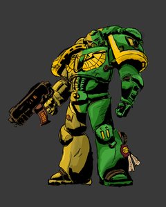 Rating: Safe Score: 0 Tags: awesome bolter iichanmarines sci-fi space_marine wakaba_colors wakaba_mark warhammer_40k weapon User: (automatic)timewaitsfornoone