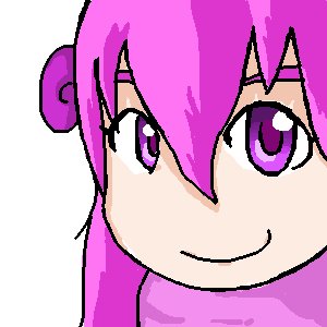 Rating: Safe Score: 0 Tags: /o/ oekaki personification pink_hair pokemon purple_eyes simple_background slowpoke smile User: (automatic)nanodesu