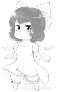 Rating: Safe Score: 0 Tags: bow chibi cirno dress f2d_(artist) monochrome possible_duplicate short_hair touhou wings User: (automatic)Anonymous