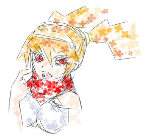 Rating: Safe Score: 0 Tags: dvach-tan orange_hair red_eyes scarf simple_background sketch tagme top twintails User: (automatic)nanodesu