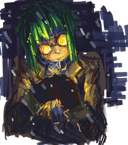 Rating: Safe Score: 0 Tags: bomb-chan cigarette fire glasses gloves green_hair main_page short_hair sketch smoking User: (automatic)nanodesu