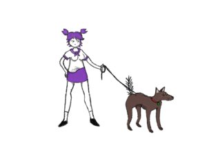 Rating: Safe Score: 0 Tags: animal dog purple_hair skirt socks twintails unyl-chan User: (automatic)timewaitsfornoone