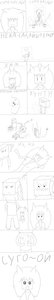 Rating: Safe Score: 0 Tags: animal_ears anonymous bag_on_head ball cat_ears madskillz monochrome sketch strip tail User: (automatic)nanodesu