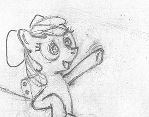 Rating: Safe Score: 0 Tags: animal apple_bloom /bro/ cmc cutie_mark_crusaders filly mare monochrome my_little_pony my_little_pony_friendship_is_magic no_humans pony simple_background sitting sketch table tagme traditional_media User: (automatic)Anonymous