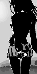 Rating: Safe Score: 0 Tags: black_hair female_protagonist from_behind houkago_play long_hair monochrome /o/ oekaki pantyhose psp silhouette sketch skirt User: (automatic)nanodesu