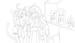 Rating: Safe Score: 0 Tags: 2girls cat_ears catgirl cirno tagme User: (automatic)Anonymous