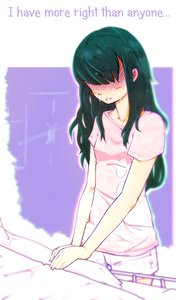 Rating: Safe Score: 0 Tags: 1girl blush character_request darkening green_hair idleantics_(artist) koe_no_katachi long_hair shorts solo_focus tagme tears User: (automatic)Anonymous