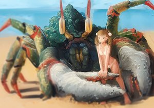 Rating: Safe Score: 0 Tags: 1girl beach bikini brown_hair crab long_hair outdoors sea swimsuit twintails water User: (automatic)Anonymous