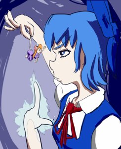 Rating: Safe Score: 0 Tags: angry blue_eyes blue_hair bow chip_n_dale_rescue_rangers cirno crossover dress gadget_hackwrench long_hair minigirl mouse mouse_ears orange_hair short_hair tail touhou wings User: (automatic)Anonymous