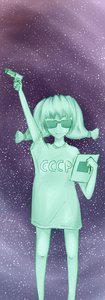 Rating: Safe Score: 0 Tags: glasses pistol shirt space stars sunglasses /tan/ t-shirt twintails ussr-tan weapon User: (automatic)nanodesu