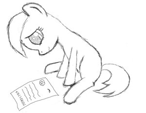 Rating: Safe Score: 0 Tags: animal /bro/ monochrome my_little_pony no_humans pony reading sketch User: (automatic)Anonymous