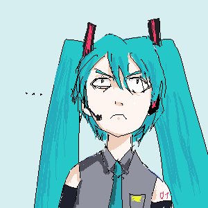 Rating: Safe Score: 0 Tags: :< ... aqua_hair detached_sleeves hatsune_miku headset long_hair necktie simple_background vocaloid User: (automatic)timewaitsfornoone