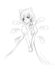 Rating: Safe Score: 0 Tags: alternative bow cirno feather monochrome nezhno possible_duplicate short_hair sketch smile touhou v_hands wings User: (automatic)nanodesu