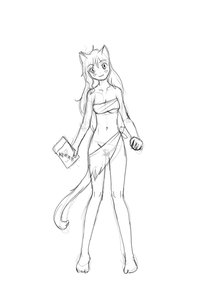 Rating: Safe Score: 0 Tags: :3 animal_ears barefoot blush blush_stickers cat_ears long_hair milk monochrome shirt sketch skirt tail torn_clothes traditional_media uvao-chan User: (automatic)timewaitsfornoone