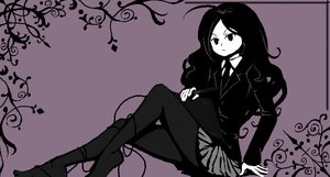 Rating: Safe Score: 0 Tags: ahoge black_hair character_request houkago_play iscribble jacket long_hair monochrome necktie pantyhose simple_background sitting sketch skirt tablet tagme tights wire User: (automatic)nanodesu