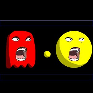 Rating: Safe Score: 0 Tags: frustration gogen_solncev no_humans /o/ oekaki open_mouth pac-man parody simple_background sketch User: (automatic)nanodesu