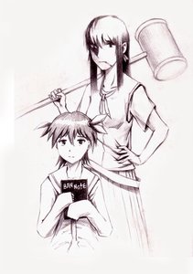 Rating: Safe Score: 0 Tags: banhammer-tan crossover haibane_renmei monochrome notebook traditional_media unyl-chan User: (automatic)ii