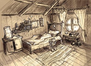 Rating: Safe Score: 0 Tags: animal bed /bro/ colt monochrome my_little_pony my_little_pony_friendship_is_magic no_humans pony room sepia sketch window User: (automatic)Anonymous