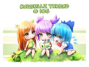 Rating: Safe Score: 0 Tags: 3girls banhammer banhammer-tan cirno friends madskillz madskillz_thread_oppic noobtype purple_hair red_hair unyl-chan User: (automatic)Anonymous