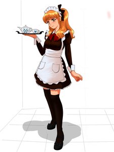 Rating: Questionable Score: 0 Tags: apron ascot cup cupboard hudozhnik-kun_(artist) kettle maid maid_headress maid_outfit tagme tea teapot thighhighs tray twintails wakaba_mark yellow_eyes zettai_ryouiki User: (automatic)Willyfox