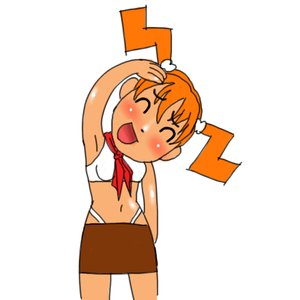 Rating: Safe Score: 0 Tags: ^_^ blush closed_eyes crop_top dvach-tan hands_on_head miniskirt necktie open_mouth orange_hair panties pioneer_tie simple_background sketch-kun_(artist) skirt /tan/ top twintails User: (automatic)nanodesu