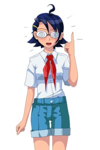 Rating: Safe Score: 2 Tags: ahoge animated blue_hair eroge finger game_sprite glasses hairpin mithgirl necktie pioneer pioneer_tie pioneer_uniform shirt short_hair shorts User: (automatic)timewaitsfornoone