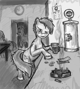Rating: Safe Score: 0 Tags: alcohol animal bar beer /bro/ cigarettes clock colt door glass monochrome my_little_pony my_little_pony_friendship_is_magic no_humans party pony room stallion table tagme traditional_media User: (automatic)Anonymous