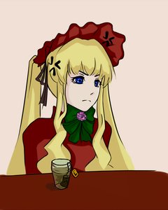 Rating: Safe Score: 0 Tags: angry blonde_hair blue_eyes bow cup headdress long_hair rozen_maiden shinku simple_background teabag twintails User: (automatic)nanodesu