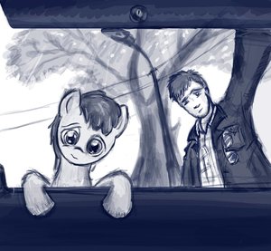Rating: Safe Score: 0 Tags: 1boy animal /bro/ car crossover door has_child_posts mare monochrome my_little_pony my_little_pony_friendship_is_magic pony shipping tagme User: (automatic)Anonymous