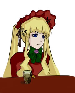 Rating: Safe Score: 0 Tags: angry blonde_hair blue_eyes bow cup has_child_posts headdress long_hair rozen_maiden shinku simple_background teabag twintails User: (automatic)nanodesu