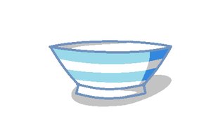 Rating: Safe Score: 2 Tags: bowl no_humans pun simple_background striped tagme User: (automatic)nanodesu