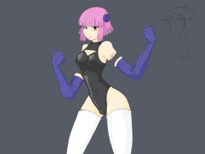 Rating: Safe Score: 0 Tags: elbow_gloves gloves pink_eyes pink_hair short_hair simple_background tagme thighhighs User: (automatic)nanodesu