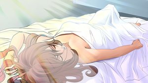 Rating: Safe Score: 0 Tags: bed brown_hair closed_eyes eroge game_cg highres light long_hair lying sleeping User: (automatic)Anonymous